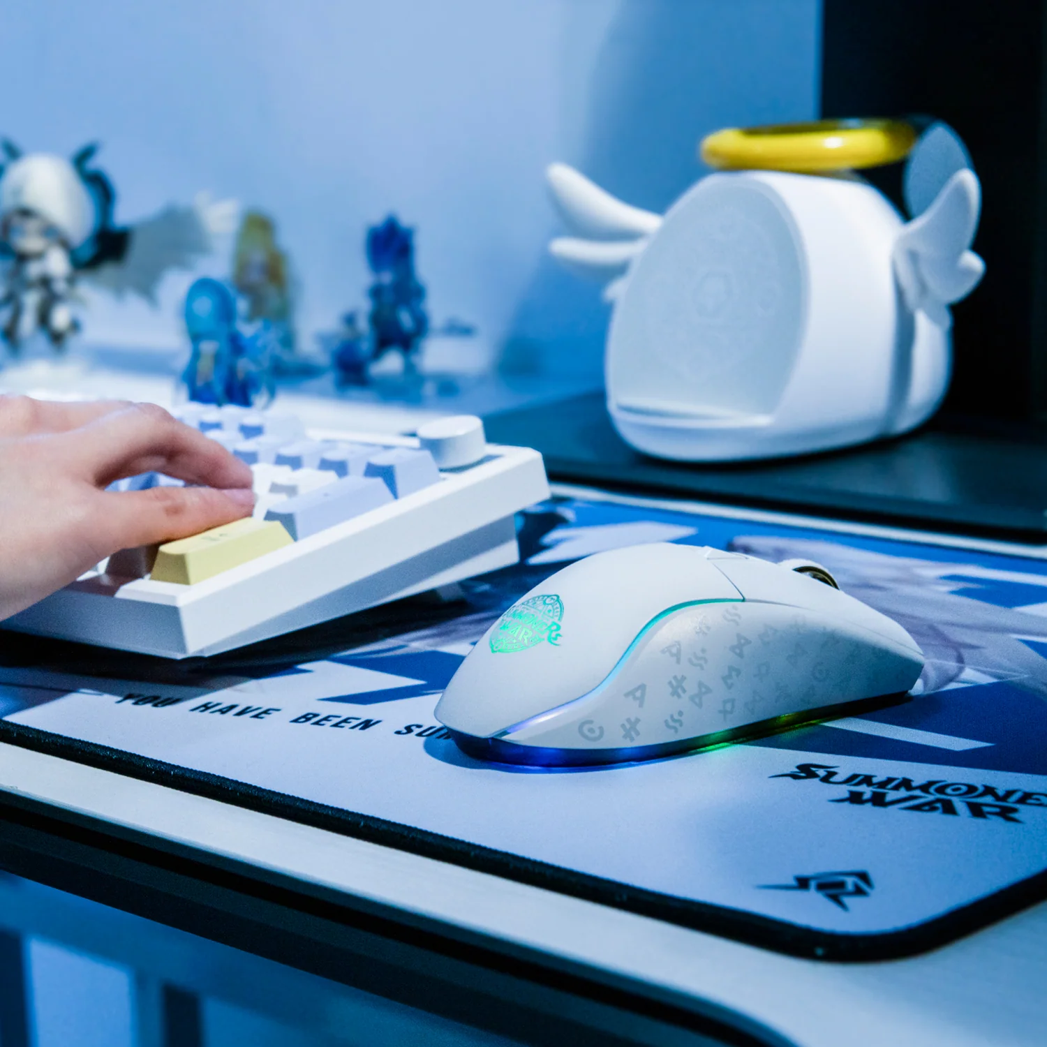 [Summoners War] Artamiel Gaming Gear Set (Headset + Mouse + Mouse Pad) - Image 3