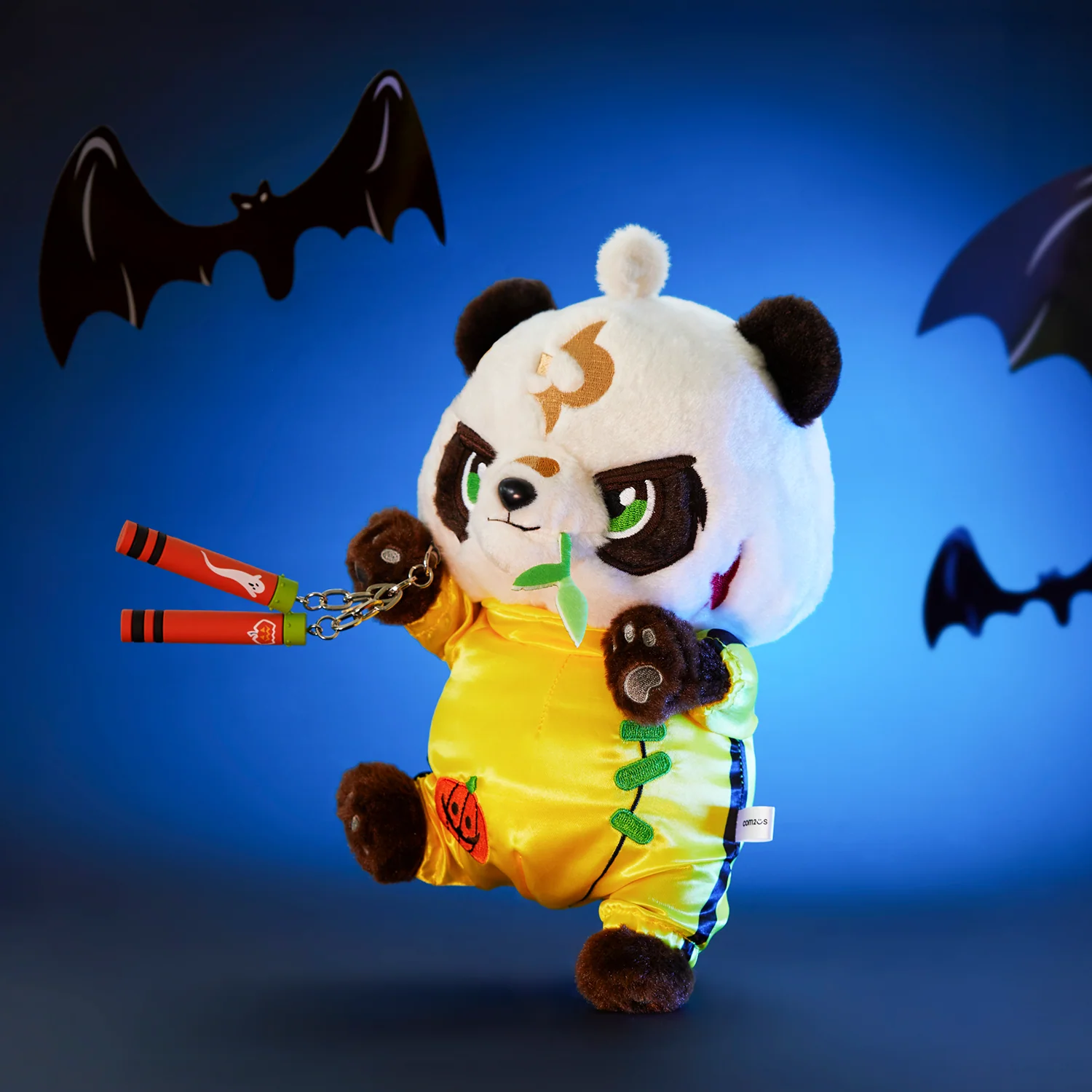 [Summoners War] Halloween Panda Warrior Plushie & Keychain - Image 3