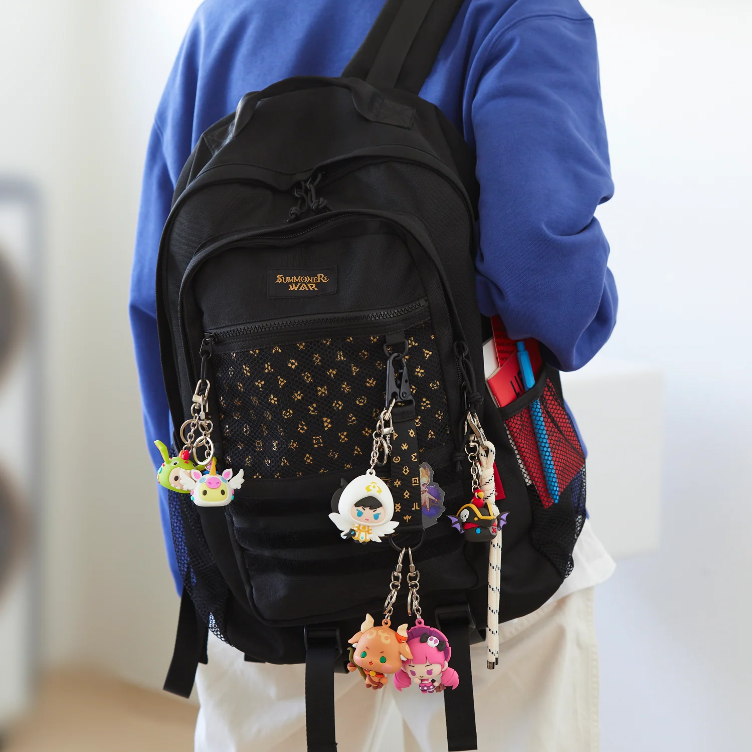 [Summoners War] Rune Mesh Pocket Backpack & Strap - Image 5