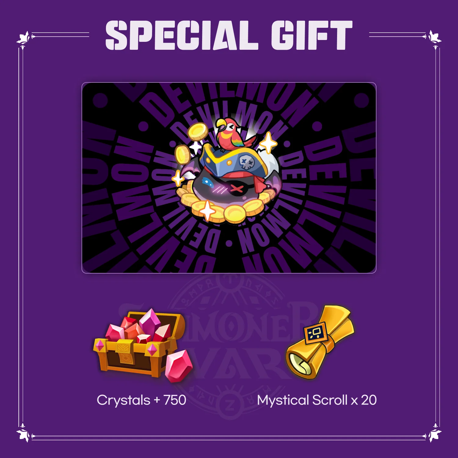 [Summoners War] Sea Marauder Devilmon Mug & Silicone Lid Set - Image 4